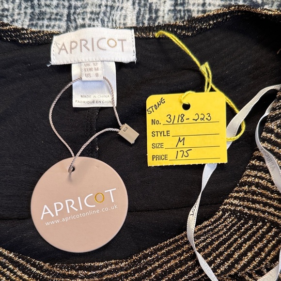 Apricot UK Beautiful Metallic Dolman Sleeve Top - Picture 7 of 16